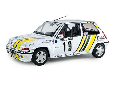 Renault 5 GT Turbo MK2 Rallye Monte Carlo 1989 1:18 Solido