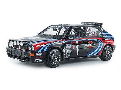 *** PRÉ-VENDA *** Lancia Delta HF Integrale Tribute Rallye Monte Carlo 1990 1:18 Solido