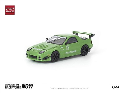 Mazda RX7 (FC3S) Re-Amemiya 1:64 POP RACE Verde