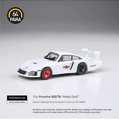 Porsche 935/78 Martini Racing Porsche System Test Car RHD 1:64 PARA64