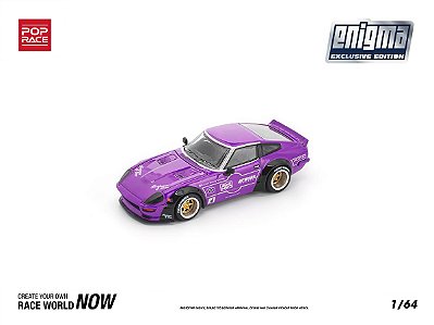 Datsun 280ZX Pandem Body Kit 1:64 POP RACE Purple