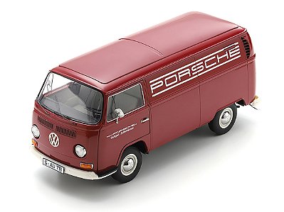 Volkswagen Kombi T2a Box Van PORSCHE 1:18 Schuco