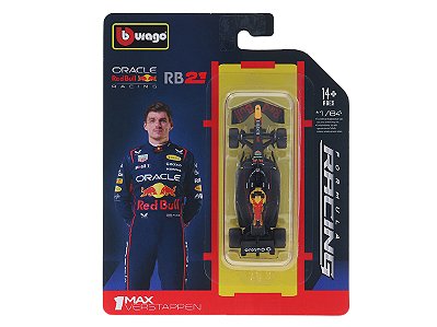 Fórmula 1 Red Bull RB21 Max Verstappen 2025 1:64 Bburago