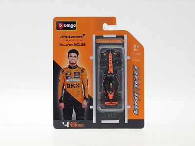Fórmula 1 McLaren MCL39 Lando Norris 2025 1:64 Bburago