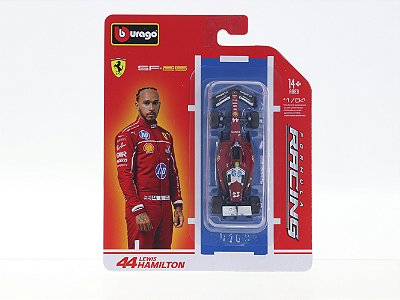 Fórmula 1 Ferrari SF-25 Lewis Hamilton 2025 1:64 Bburago