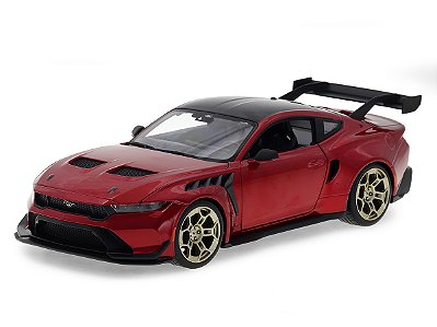 Ford Mustang GTD 2025 1:18 Maisto Vermelho