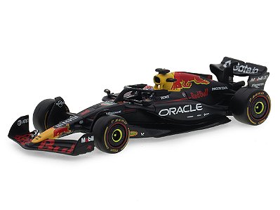 Fórmula 1 Red Bull RB21 2025 Max Verstappen 1:43 Bburago c/ Display e Piloto