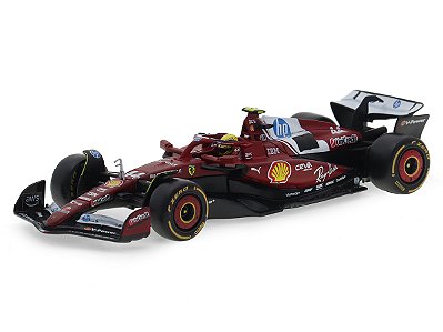 Fórmula 1 Ferrari SF-25 2025 Lewis Hamilton 1:43 Bburago c/ Display e Piloto