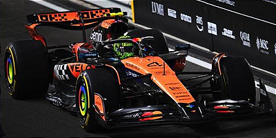 Fórmula 1 McLaren MCL39 Lando Norris World Champion Abu Dhabi 2025 1:18 Spark