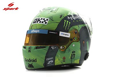 *** PRÉ-VENDA *** Capacete Lando Norris McLaren F1 Team GP Las Vegas 2025 1:5 Spark