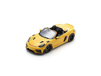 Porsche 718 Spyder RS 2023 1:18 Spark Amarelo