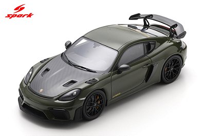 Porsche 718 Cayman GT4 RS Weissach Package 2023 1:18 Spark