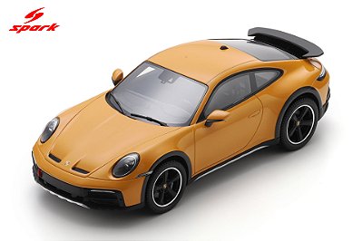 Porsche 911 Dakar (992) 2023 1:18 Spark Amarelo