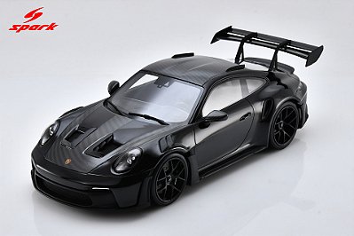 Porsche 911 GT3 RS (992) Weissach Package 2023 1:18 Spark Preto