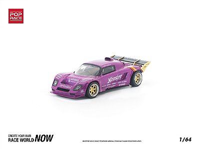 Lotus Elise Pandem Body Kit 1:64 POP RACE Purple