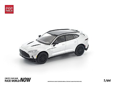 Aston Martin DBX 707 1:64 POP RACE Prata