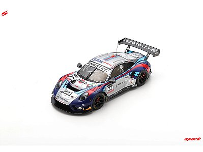Porsche 911 GT3 R GPX MARTINI RACING 24Hs Spa-Francorchamps 2022 1:18 Spark