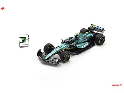 Fórmula 1 Aston Martin Aramco AMR24 Fernando Alonso GP México 2024 1:18 Spark