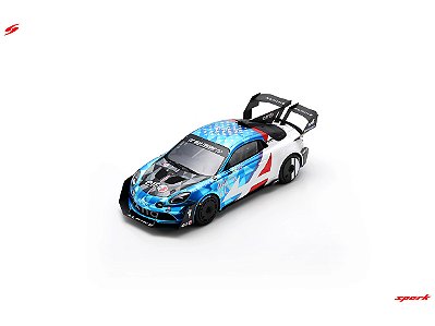 Alpine A110 GT4 Evo No.110 3rd PIKES PEAK 2023 1:18 Spark