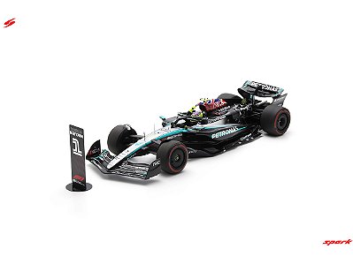 Fórmula 1 Mercedes AMG PETRONAS W15 Lewis Hamilton Winner British GP 2024 1:12 Spark