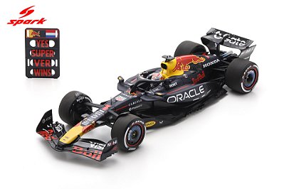 Fórmula 1 Oracle Red Bull Racing RB21 Max Verstappen Winner GP Abu Dhabi 2025 1:18 Spark