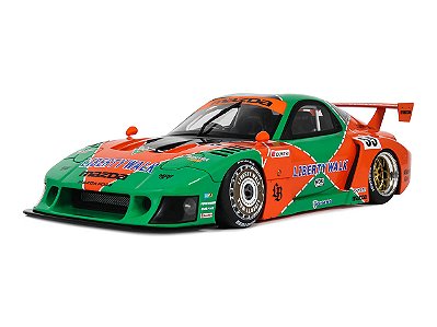 *** PRÉ-VENDA *** Mazda RX7 Liberty Walk LB-WORKS SUPER SILHOUETTE 2024 1:18 GT Spirit PV12996