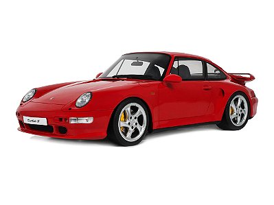 *** PRÉ-VENDA *** Porsche 911 [993] Turbo S 1997 1:12 GT Spirit Vermelho PV12996