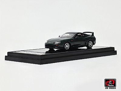 Toyota Supra A80 1:64 LCD Models Verde
