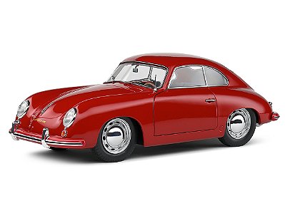 Porsche 356 Pre-A 1953 1:18 Solido Vermelho
