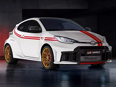 Toyota GR Yaris TGR Italy Limited Edition 2024 1:18 OttOmobile Branco