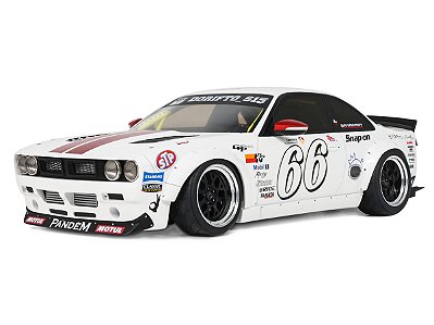 Nissan Silvia S14 BOSS ROCKET BUNNY 2024 1:18 OttOmobile Branco