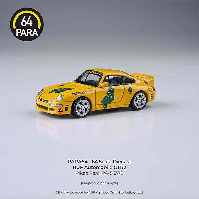 RUF CTR2 Pikes Peak 1:64 PARA64 Amarelo