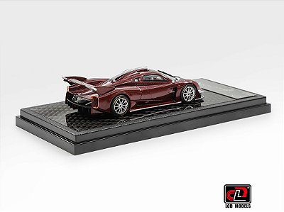 Pagani Huayra R 1:64 LCD Models Carbon Red
