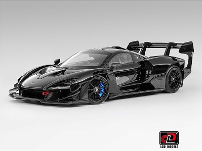 McLaren Senna GTR 1:18 LCD Models Preto