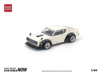 KPGC110 Kenmeri 1:64 POP RACE Branco