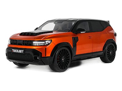 Dacia Duster Redust Sport 4x2 Hybrid 2025 1:18 OttOmobile Laranja