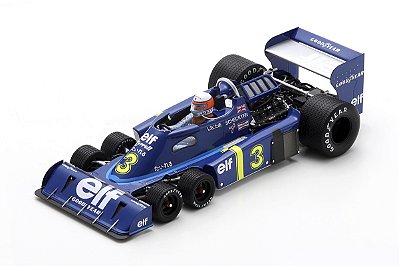Fórmula 1 Tyrrell P34 Jody Scheckter No.3 Japanese GP 1976 1:18 Spark
