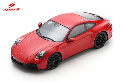 Porsche 911 Carrera GTS Coupe (992.2) 1:18 Spark Vermelho