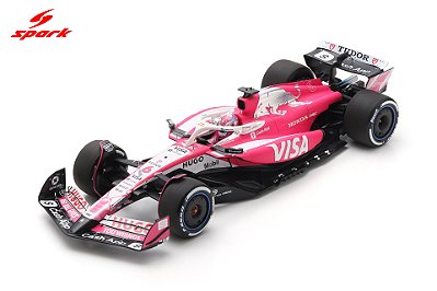 Fórmula 1 Racing Bulls VCARB 02 Visa Cash App Isack Hadjar GP Miami 2025 1:18 Spark