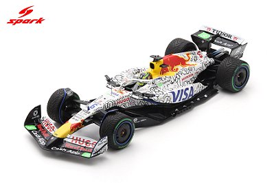 Fórmula 1 Racing Bulls VCARB 02 Visa Cash App Isack Hadjar British GP 2025 1:18 Spark