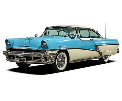 Mercury Montclair 1956 HardTop 1:18 Sunstar Platinum Azul