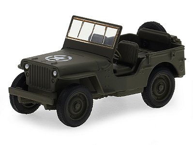 Jeep Willys MB 1941 1:36 Welly Verde