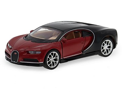 Bugatti Chiron 2016 1:36 Welly Vermelho