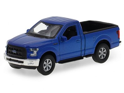 Ford F-150 Regular Cab 2015 1:36 Welly Azul