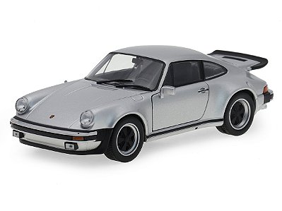 Porsche 911 Turbo 1974 1:24 Welly Prata