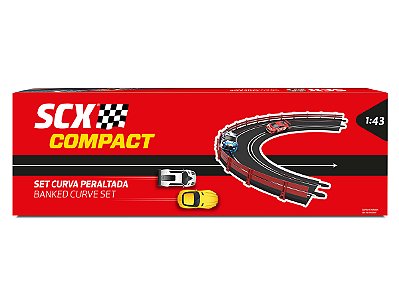 Kit Curvas Inclinadas Autorama 1:43 SCX