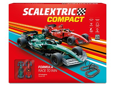 Autorama Formula Race to Win 5,6  metros com 02 carros 1:43 SCX