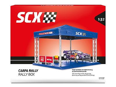 Cenário Autorama Slot Carro Rally Workshop Tent 1:32 SCX