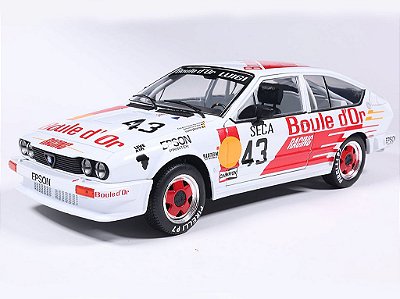 Alfa Romeo GTV6 24Hs Spa 1985 1:18 Solido Branco