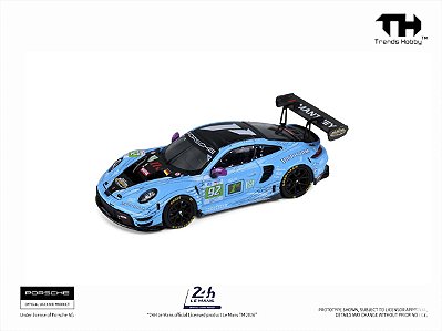 Porsche 911 GT3 R 24Hs Le Mans 2025 1:64 Trends Hobby